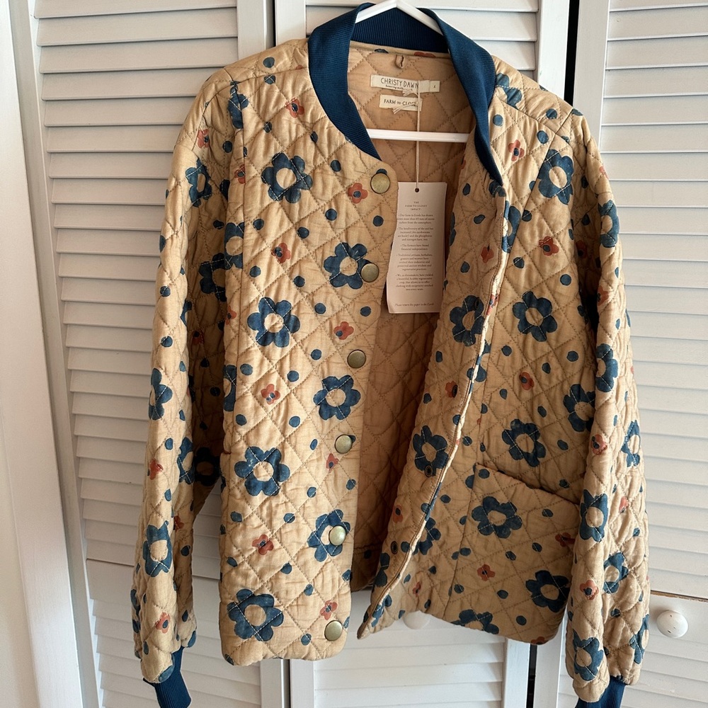 Christy Dawn Cleo Jacket in Apple Blossom